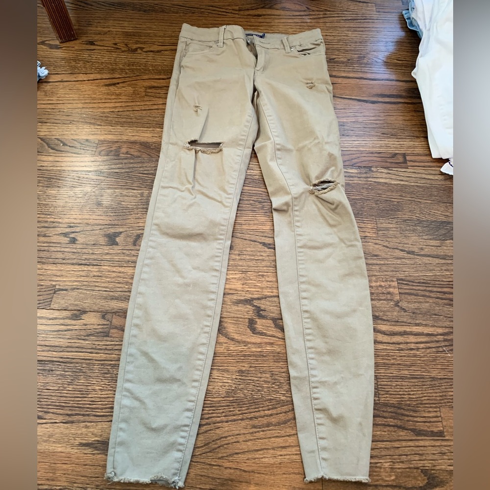 Tractr army green jeans
